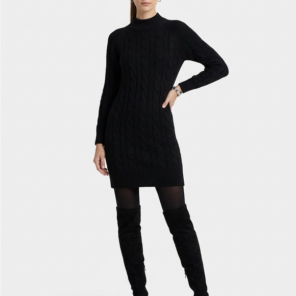 Urban Outfitters Dresses & Skirts - Black Cable Knit Midi Dress